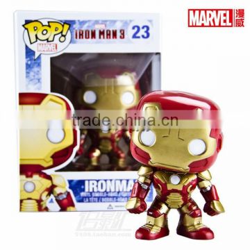 (Hot POP action figure) 10cm PVC figure the marvel collection dolls Iron-man high quality cheap price