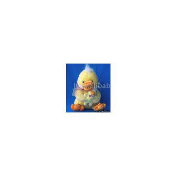 plush easter duck with baby