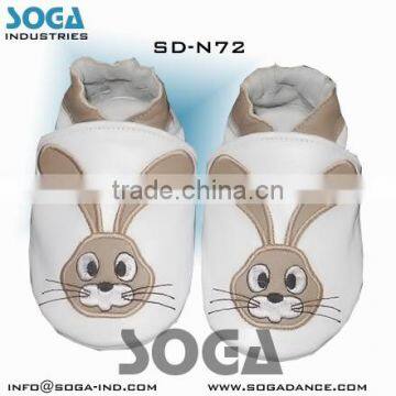 rabit leather baby shoes