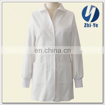 hospital use uniform white best lab coat