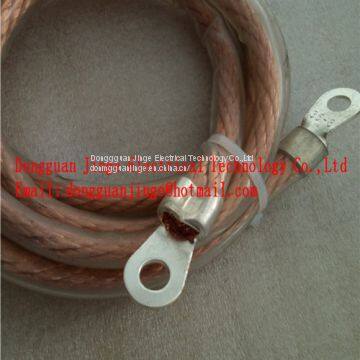 Copper stranded wire slicone tube custom