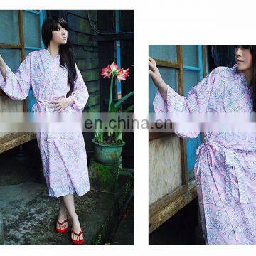 Chinavictor Sexy 100% Cotton Hot Sex Girl Adult Free Size Japan Bathrobes