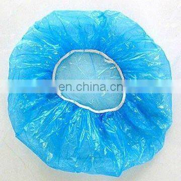Disposable PE Shower Cap for Hotel Using photo-6