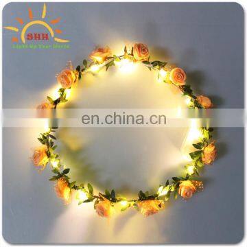 women decoraticve led flower lights plastic Alibaba Chinese manufacturer