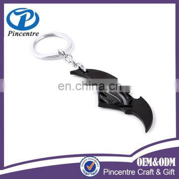 Wholesale Superhero Marvel Batman Bat Metal Keychain With Key Ring in Store photo-5