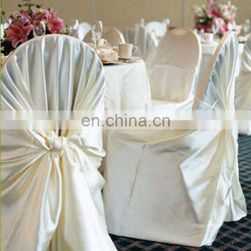 Fancy Blue Wedding Satin Chair Cover ODM&OEM photo-3