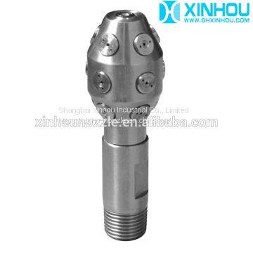 304SS full cone spray head tank cleaning defoaming nozzle