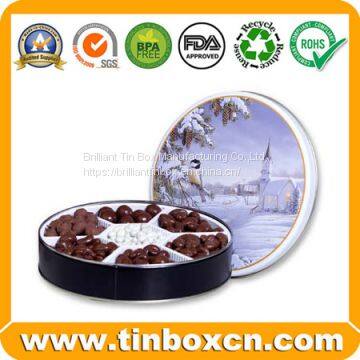 Chocolate Tin Box For Food Container