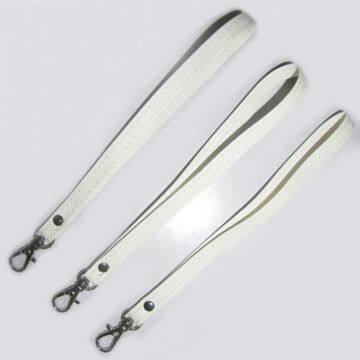 Factory Supplier Custom Printed Cell Phone PU Leather Short Lanyard For Promotional Gift photo-3