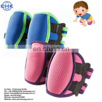 Colorful Adjustable Breathable Safety Baby Crawling Knee Protector Pad