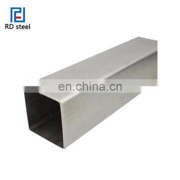 Square section shape 304 310s 316 316L 321 stainless steel pipe tube