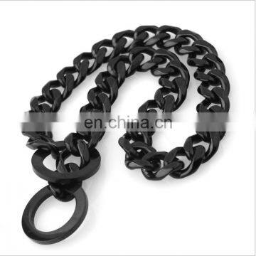 2019 New Trendy Luxurious Golden Stainless Steel Dog Collars and Leash photo-6