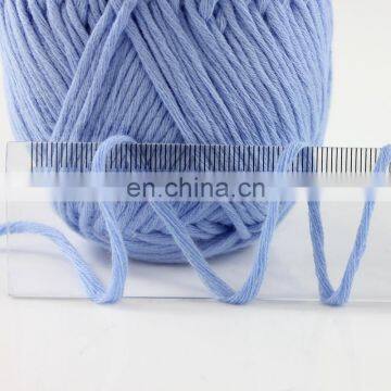 Free Sample Dyed 100% Cotton Yarn Price for Hand Knitting 28colors photo-4