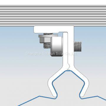 Solar Clamp for Solar Metal Roof (Solarun Solar) photo-4