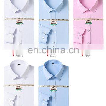 Long Sleeve Easy Care Business Formal Dress Casual Striped Dress Shirt for Men Pantone Sublimation Bag SHIRTS photo-6