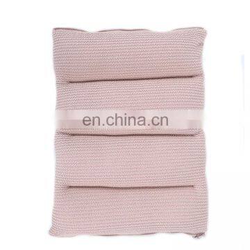 New Design Chinese Dining Chair Cushions Beige Four Folded Multi Function Polystyrene Folding Seat Cushion With Zipper photo-3