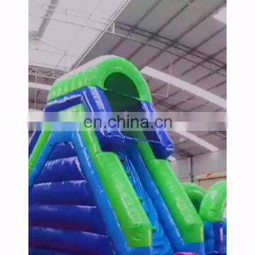 commercial grade hot sale big large inflatable bounce bouncer bouncy slide with slip for sale