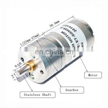 1kg.cm Torque Geared dc Motor 6v Micro Motor for Soap Dispenser photo-5