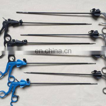 Laparoscopic Large Grasping Scissor Forceps Handle Surgical Instrument photo-4