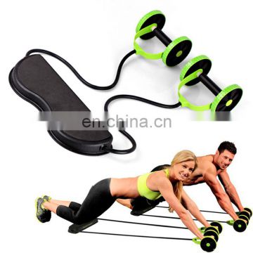 Vivanstar Abdominal Wheels Roller Stretch Elastic Multi-functional Abdominal Roller Wheel Set ST1457