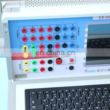 Secondary Current Injection Relay Tester Microcomputer 3-phase Relaying Protection Tester photo-4
