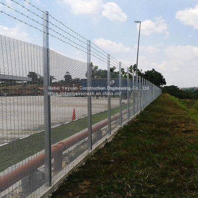 Anti Climb Fence    358 Security Fence    Army Defensive Barrier    anti climb prison fence     temporary fence
