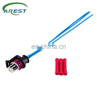 1Pcs Repair Connector Pigtail w/3pcs Cold pressed Terminals 6.0L 7.3L FORD POWERSTROKE ICP Sensor Harness Pigtail OEM DELPHI