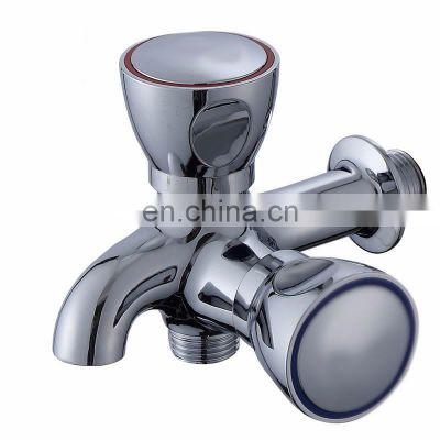 Sanitary Ware Single Lever Bathroom Brass Double Handle Washing Machine Tap waterfall faucet