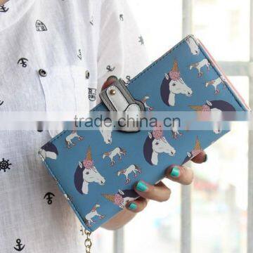 Mixed Multidesign wallet animal Cartera Billetera para dama de calidad clutch with ID CARD BANK card Holder