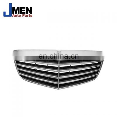 Jmen 21188017839040 Front Grille Assembly Cover for Mercedes Benz W211 E63 E320 03-09 Black