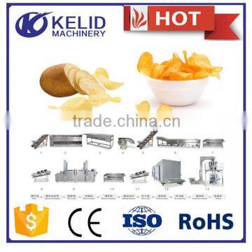 high capacity high quality fried chips making machine