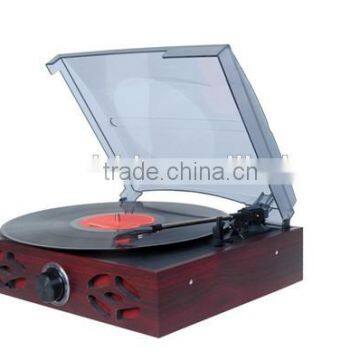 Classic Vintage Design!!! Simple Turntable& Vinyl Record LP