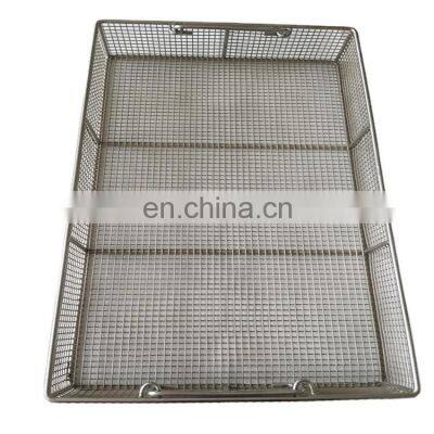 metal wire basket stainless wire mesh basket  wire basket with lid