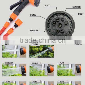 25' 50' 75' 100' Expanding Hose Strongest Expandable Garden Hose Solid Brass Ends Double Latex Core Extra Strength Fabric 2016 photo-3