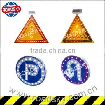 Blue Round Aluminum Led Highway Signs