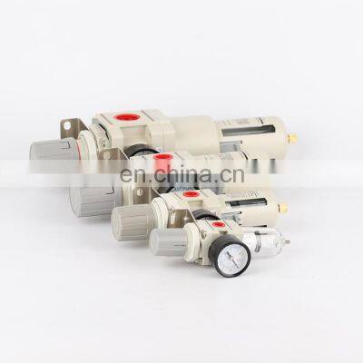 High Quality AW Series FRL Unit Standard Type AW3000-03 Air Source Treatment Pneumatic Regulator Filter With Press Gauge