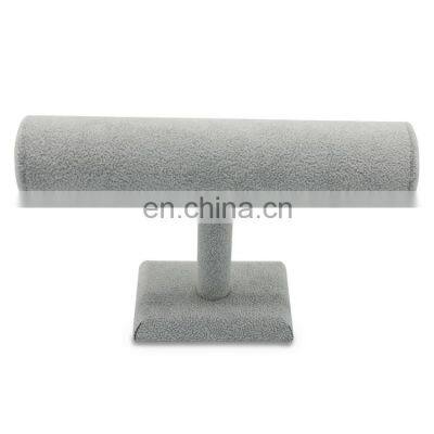 Wholesale Customized Luxury Velvet Jewelry Display Necklace Stand photo-2