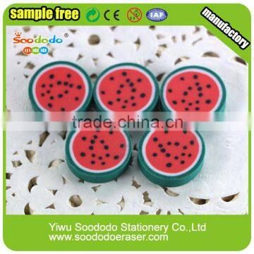 watermelon cute eraser gift extruded promotion stationery