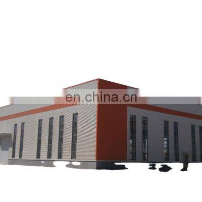 Qingdao prefabricated light gauge bulk sturdy structural steel warehouse in EU with CAD drawings