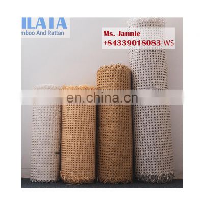 Vietnam Rattan cane webbing material / Mesh Rattan cane webbing roll