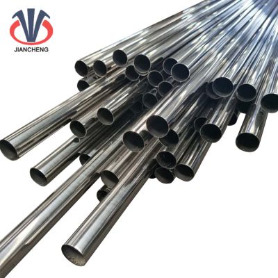 Welded ASTM A312 mirror bright surface SS tube 201 304 316L Stainless steel decoration pipe