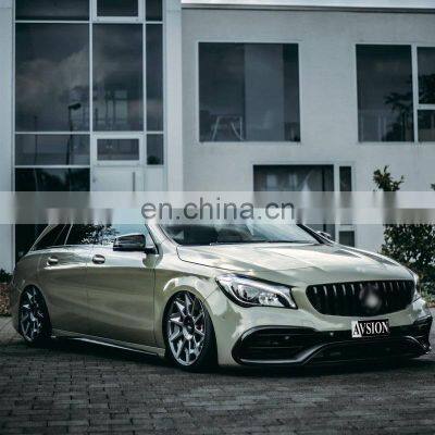 Automotive Accessories for Mercedes Benz CLA W117 Change to CLA 45 AMG Style With Bumper Tail Lip and Exhaust