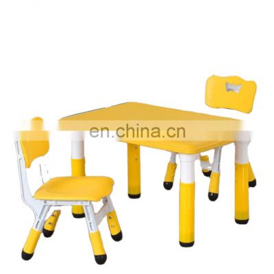 Ergonomic Wood And Metal Height Adjustable Kids Study Table For Home