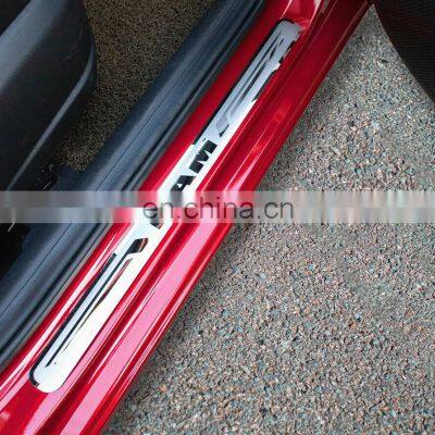 For Dodge RAM 2016-2021 Car Protector Accessories Steel Door Sill Scuff Plate Auto Setup