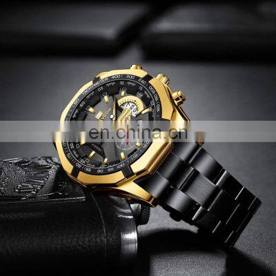 VA VA VOOM 238 New Hot Sale Quartz Watch for Men Stainless Steel Luxury Men Watch