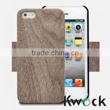 Natural wood case for smart phone