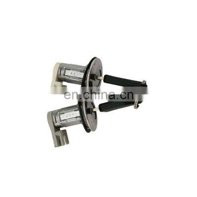 High quality auto parts Lock set for PEUGEOT 106 205 405 2 door lock cylinders with keys 91700A
