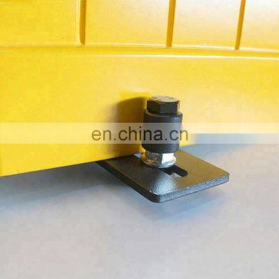 Black Adjustable Bottom Floor Stay Roller Guide For Sliding Barn Door Hardware photo-5