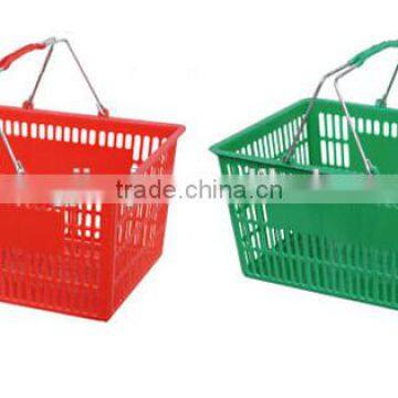 More portable plastic shopping basket