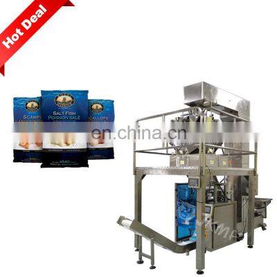 Automatic Weighing Frozen Food Packing Machine Frozen Meat Frozen Chicken Packing Machine